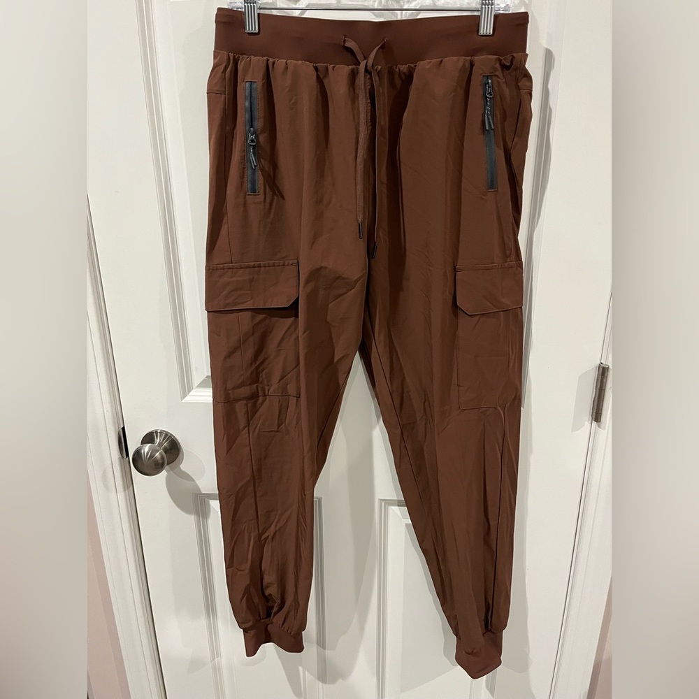 Amazon Essentials Brown Joggers Size Large - image 1